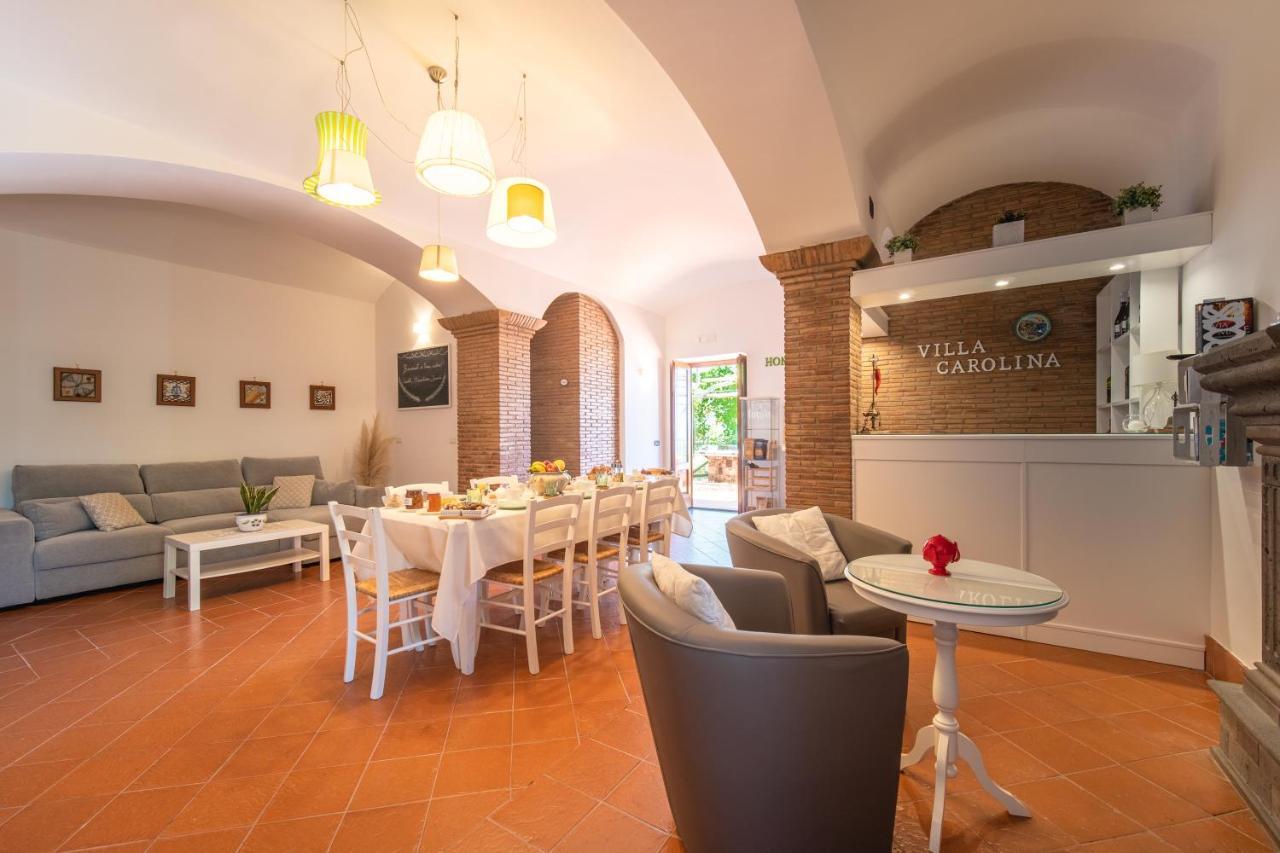 Villa Carolina Sorrento Private Heated Pool And Sea View Eksteriør bilde