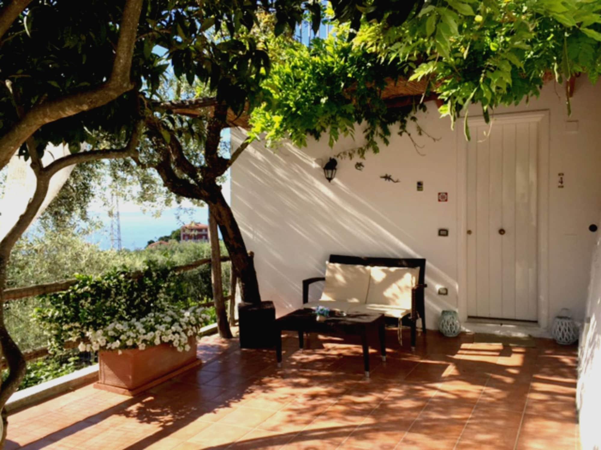 Villa Carolina Sorrento Private Heated Pool And Sea View Eksteriør bilde