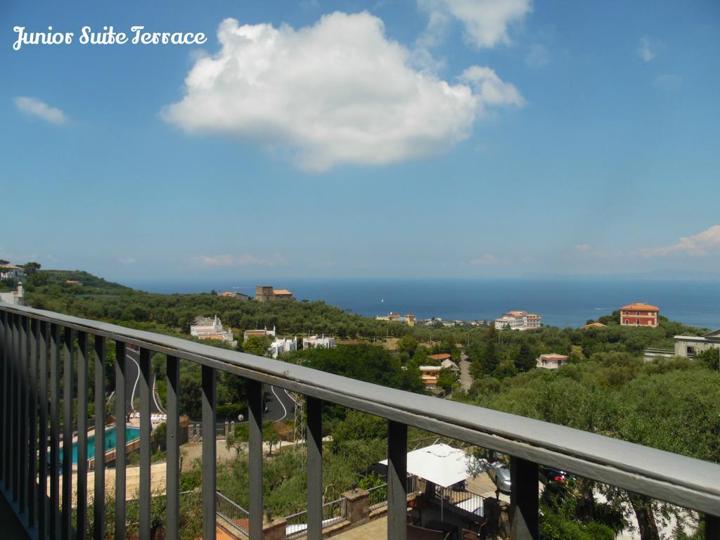 Villa Carolina Sorrento Private Heated Pool And Sea View Rom bilde